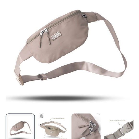 Foldie Cream Crossbody Bag - Picture 3 of 3